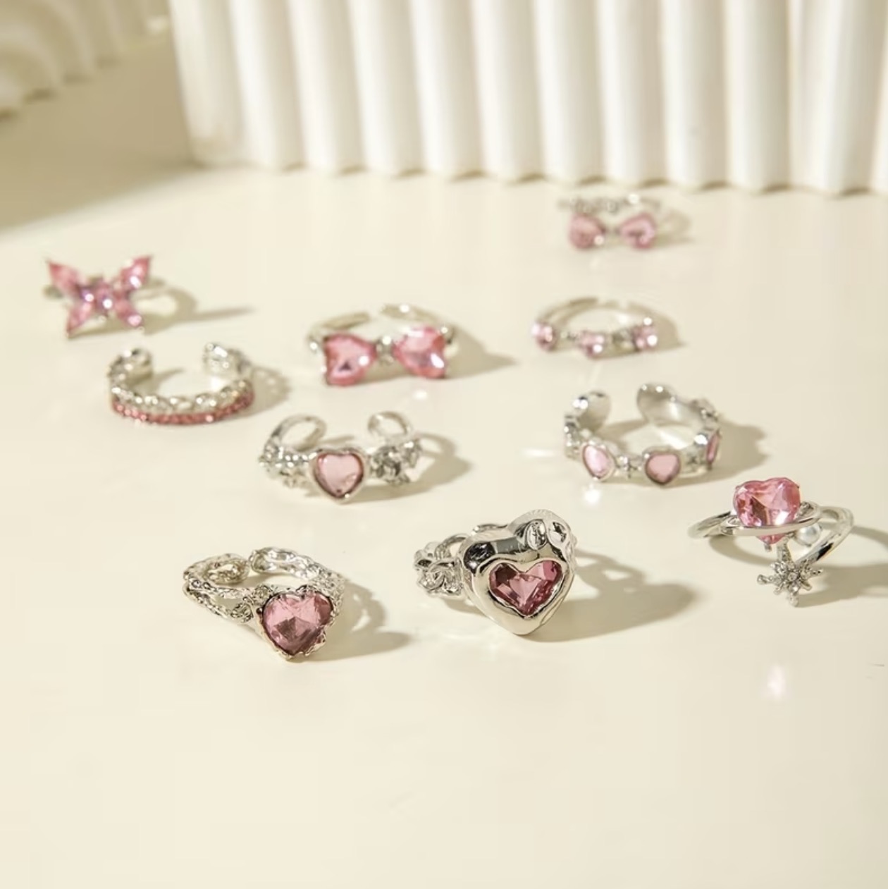 Rosée Ring Set — 10 Pieces